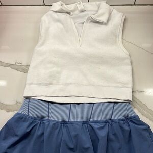 Offline by Aerie matching skirt and shirt set